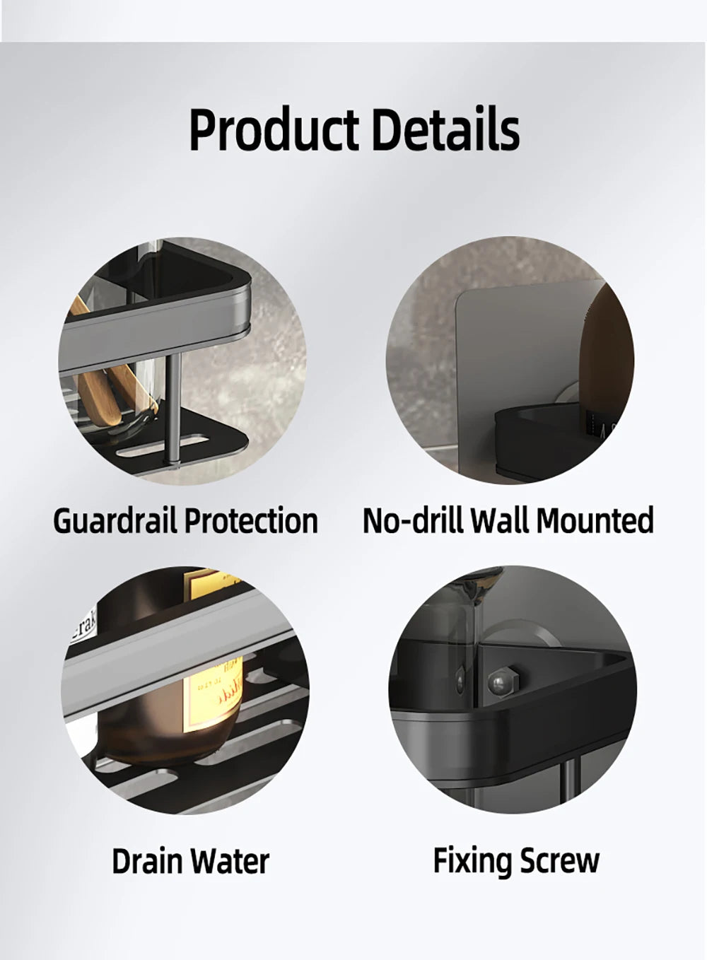 SmartSpace Bathroom Shelf