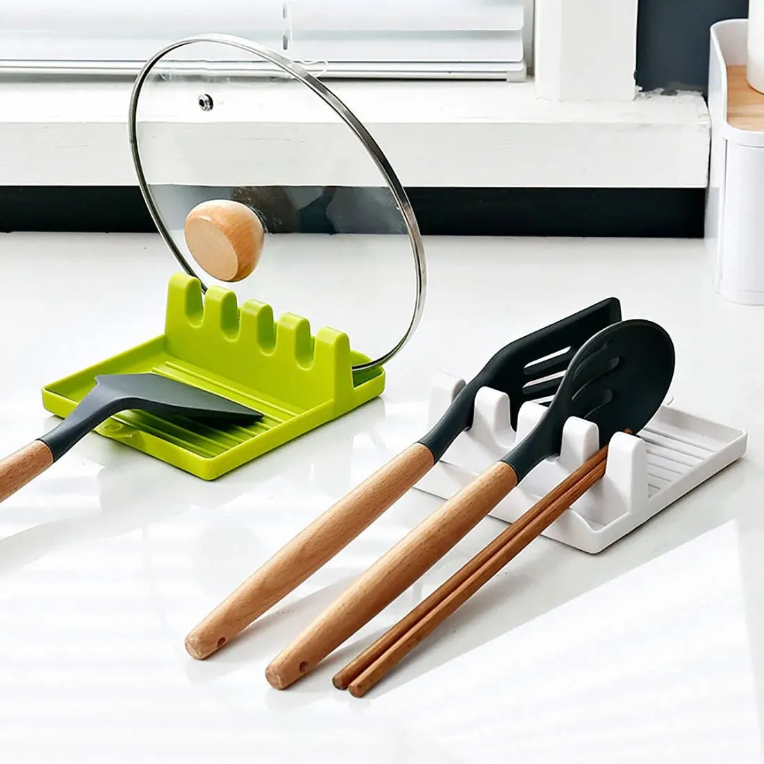 CleanEase Kitchen Utensil Rack