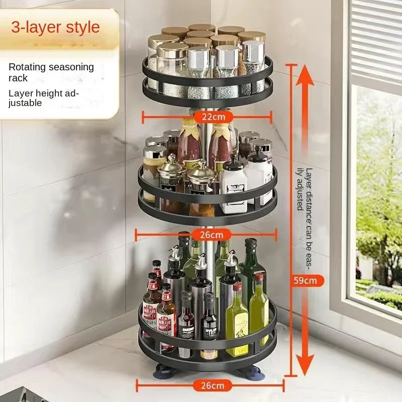 Elegant 360° Spice Organizer