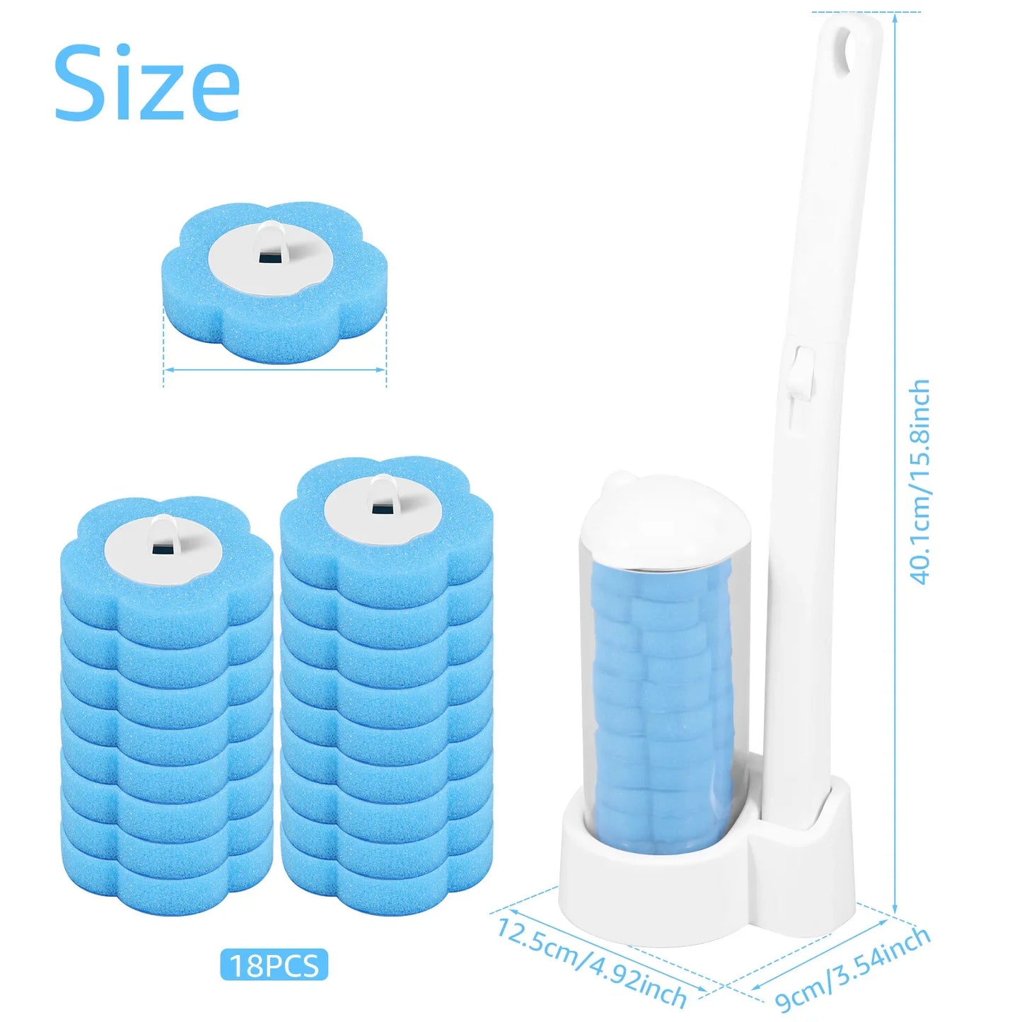 HygienePro Disposable Toilet Brush