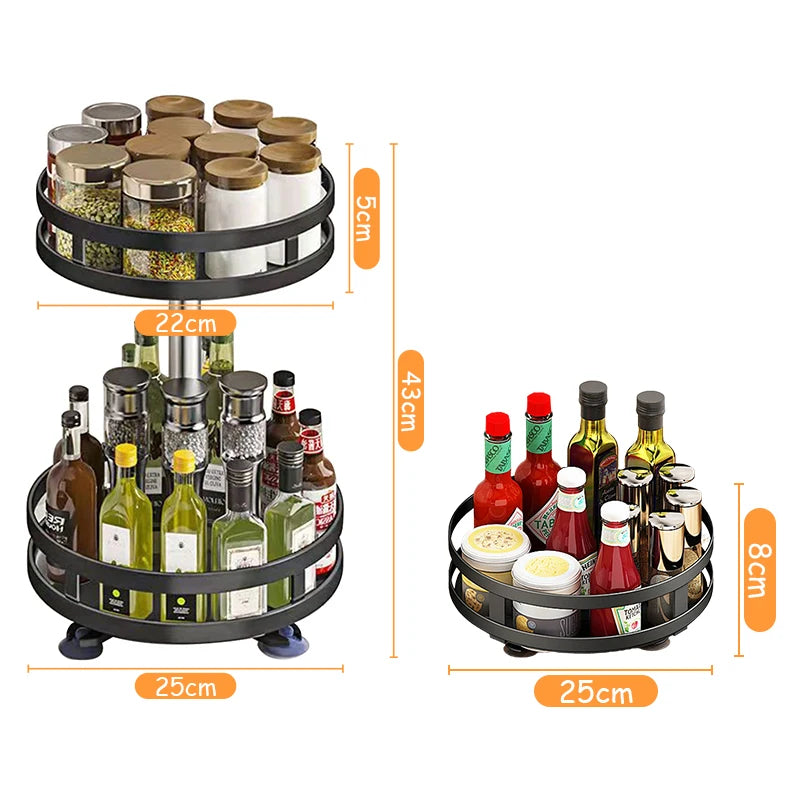 Elegant 360° Spice Organizer