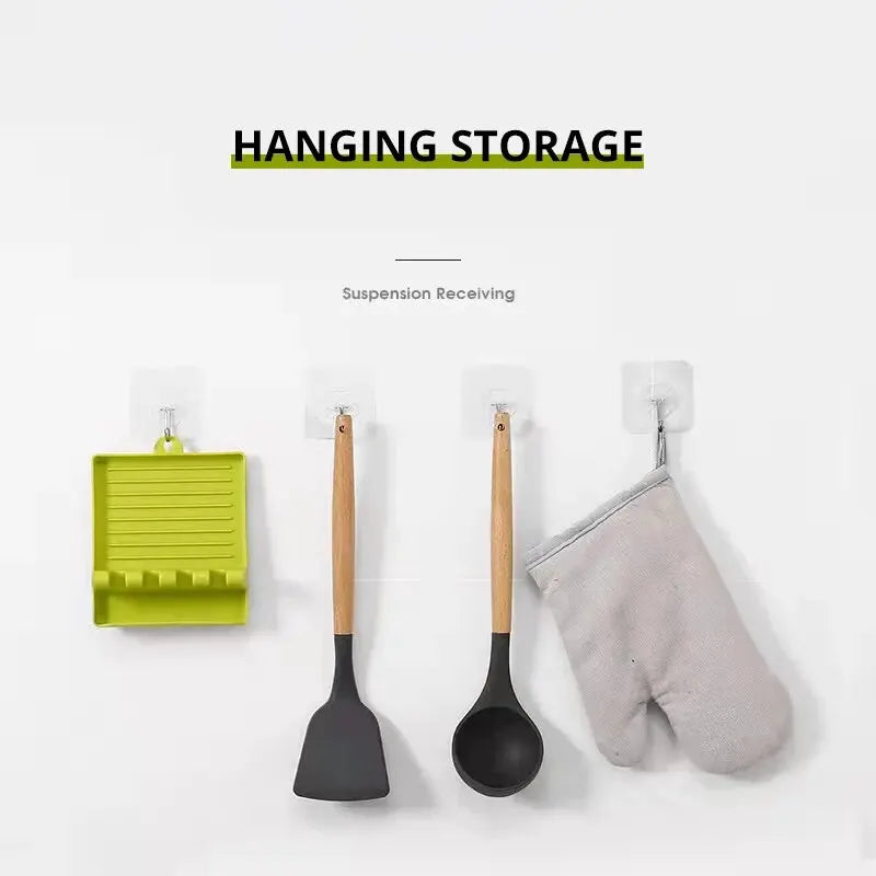 CleanEase Kitchen Utensil Rack