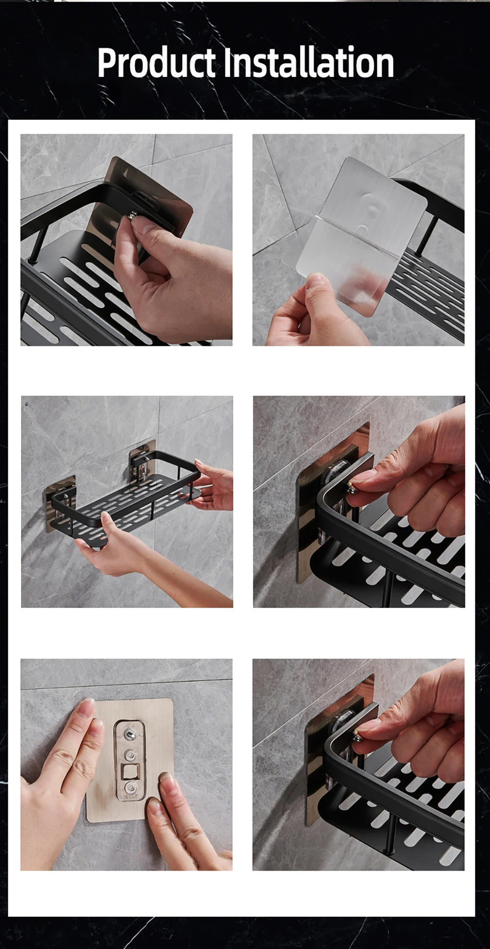 SmartSpace Bathroom Shelf