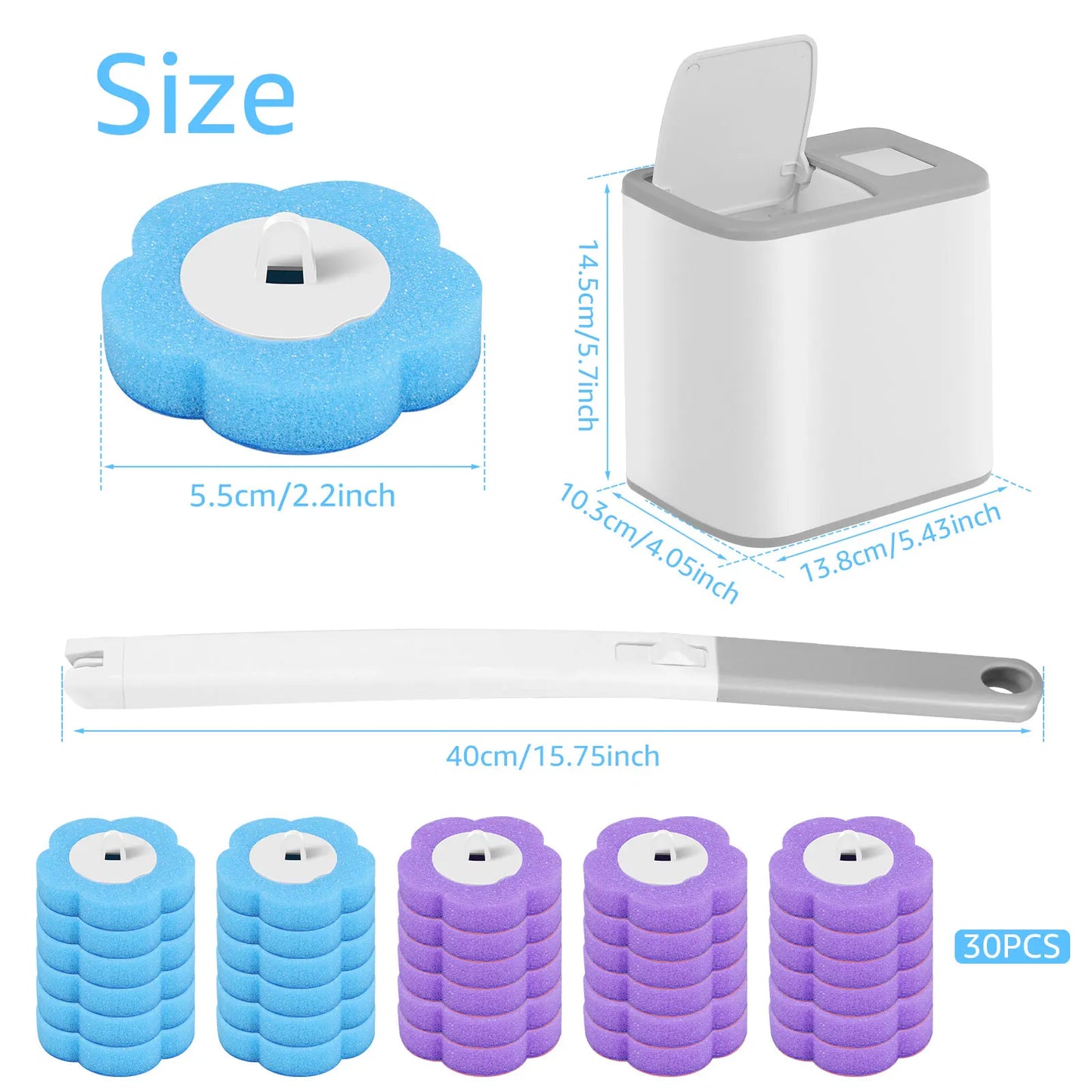 HygienePro Disposable Toilet Brush