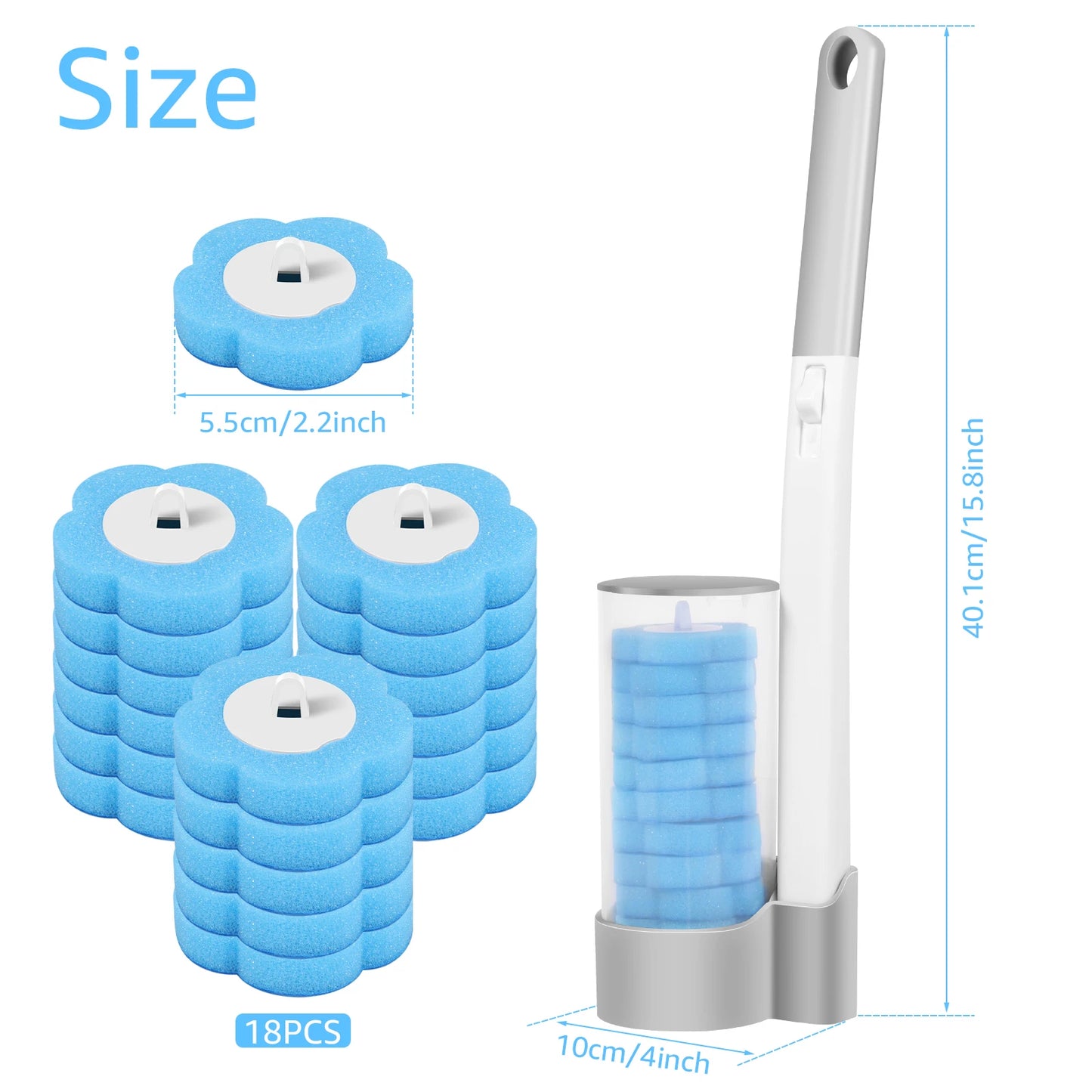 HygienePro Disposable Toilet Brush