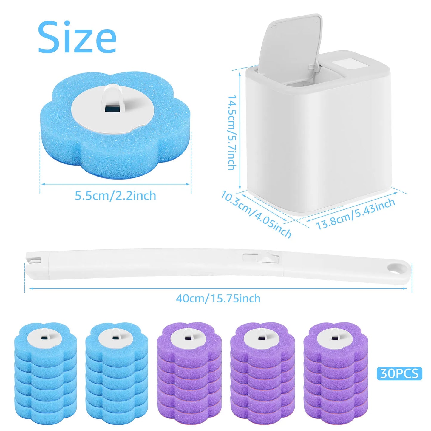 HygienePro Disposable Toilet Brush