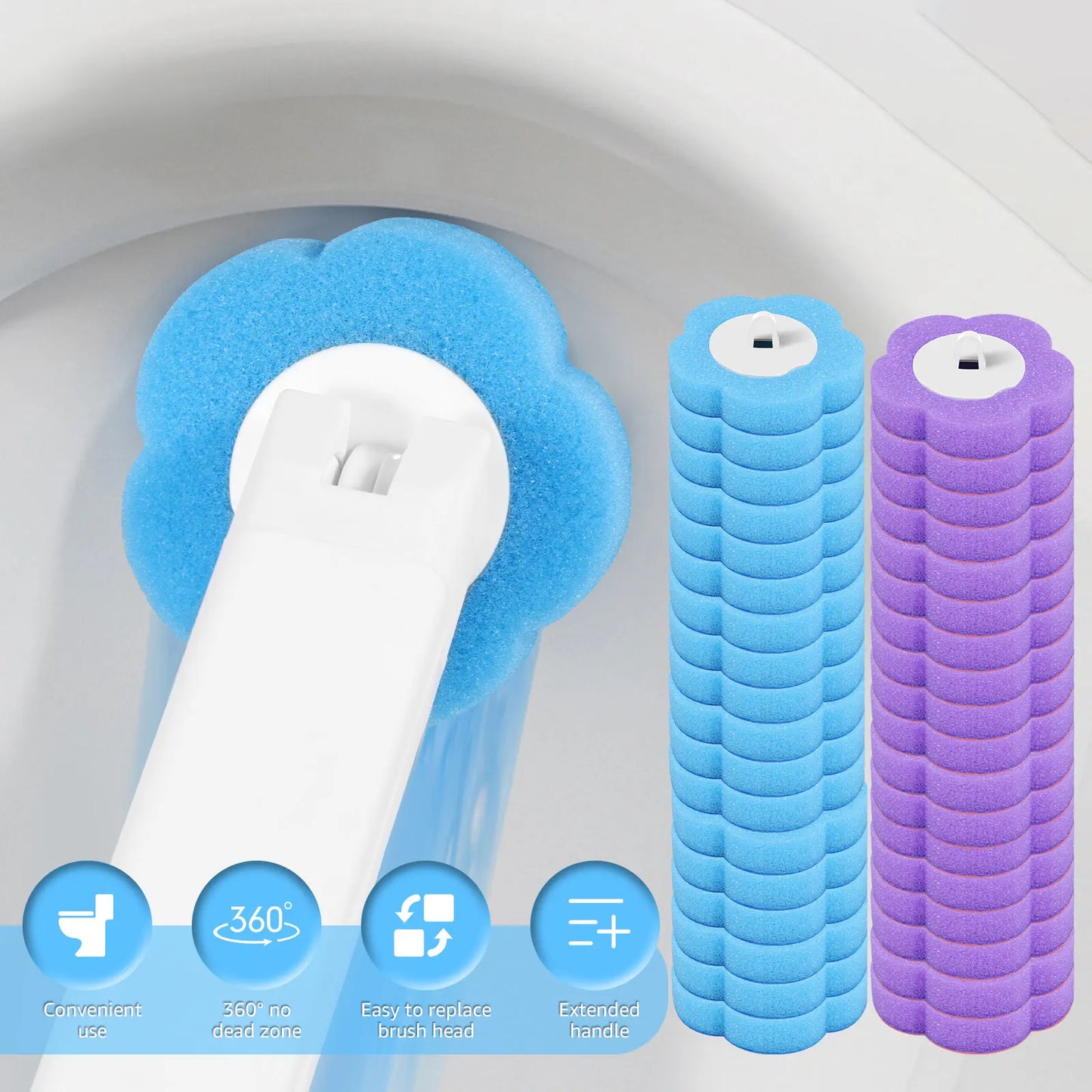 HygienePro Disposable Toilet Brush